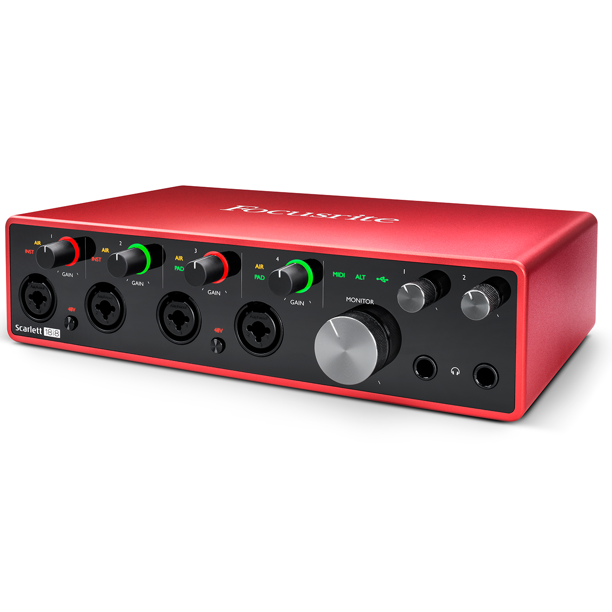 AUDIOIBIZA TARJETA SONIDO USB FOCUSRITE SCARLETT 18I8 3